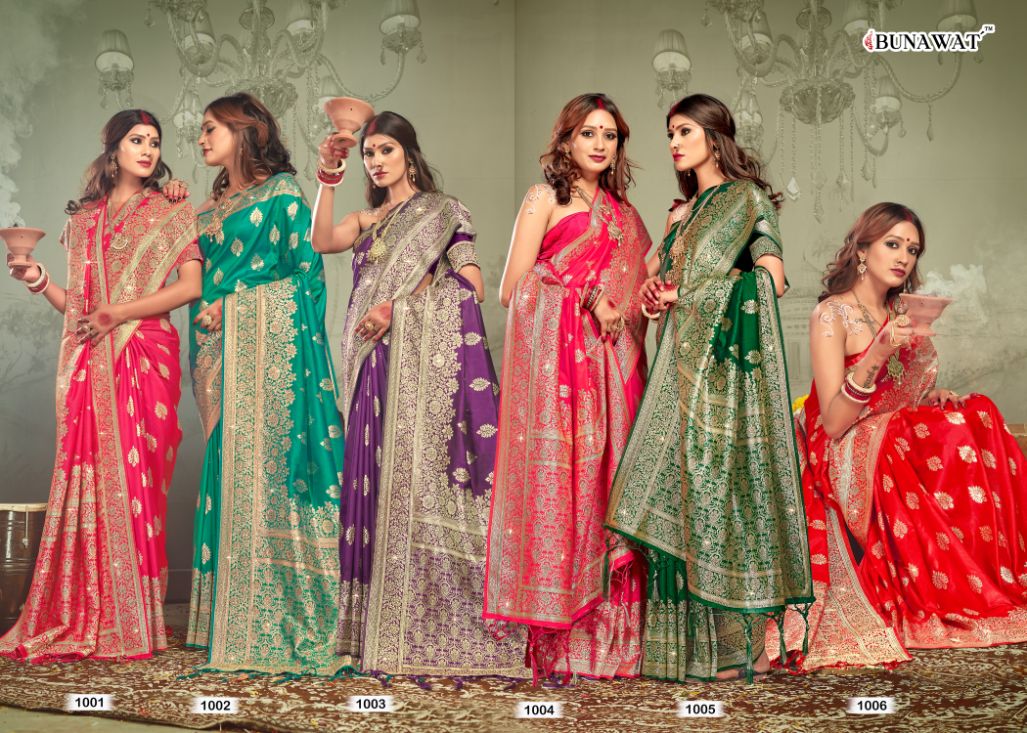 Rohini By Bunawat Banarasi Saree Catalog
